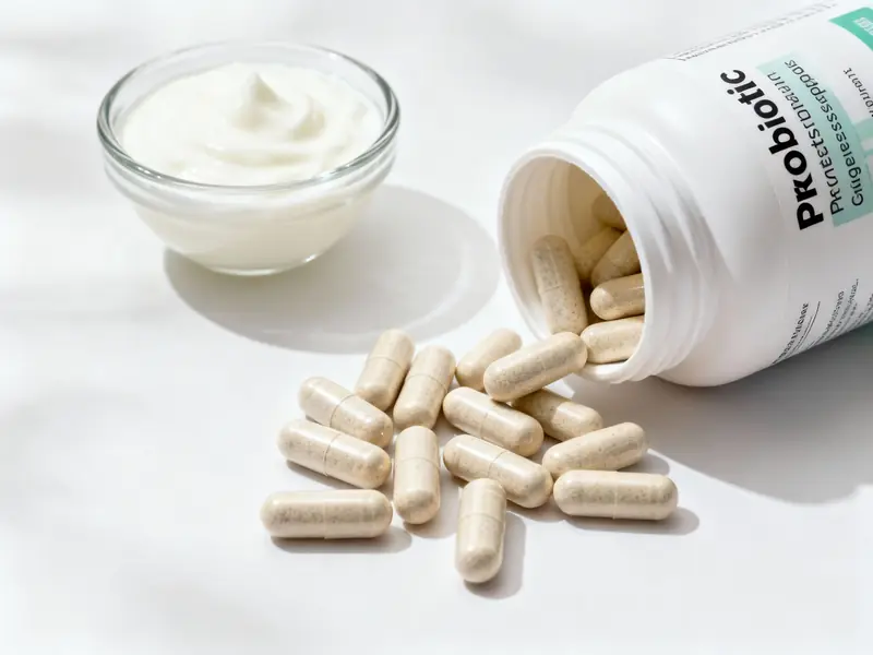 Probiotic supplements for digestive health and gut support
