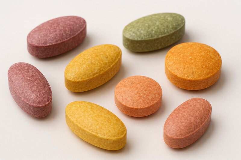 Chewable supplement tablets